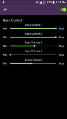 Bass Music Player android App screenshot 4